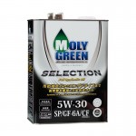 Моторное масло MOLY GREEN Selection 5W30 SP/CF GF-6A, 4л